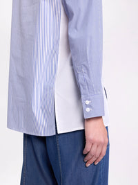 Marco Polo L/S Spliced Stripe Shirt Ytms54651