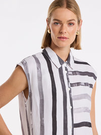 Marco Polo S/L Brushed Stripe Dress YTMS59329