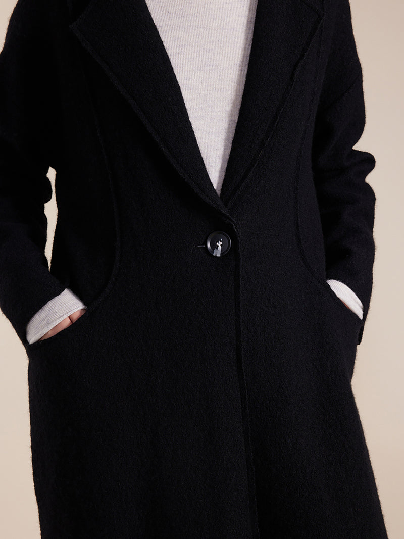 Marco Polo L/S Boiled Wool Coat YTMW43520