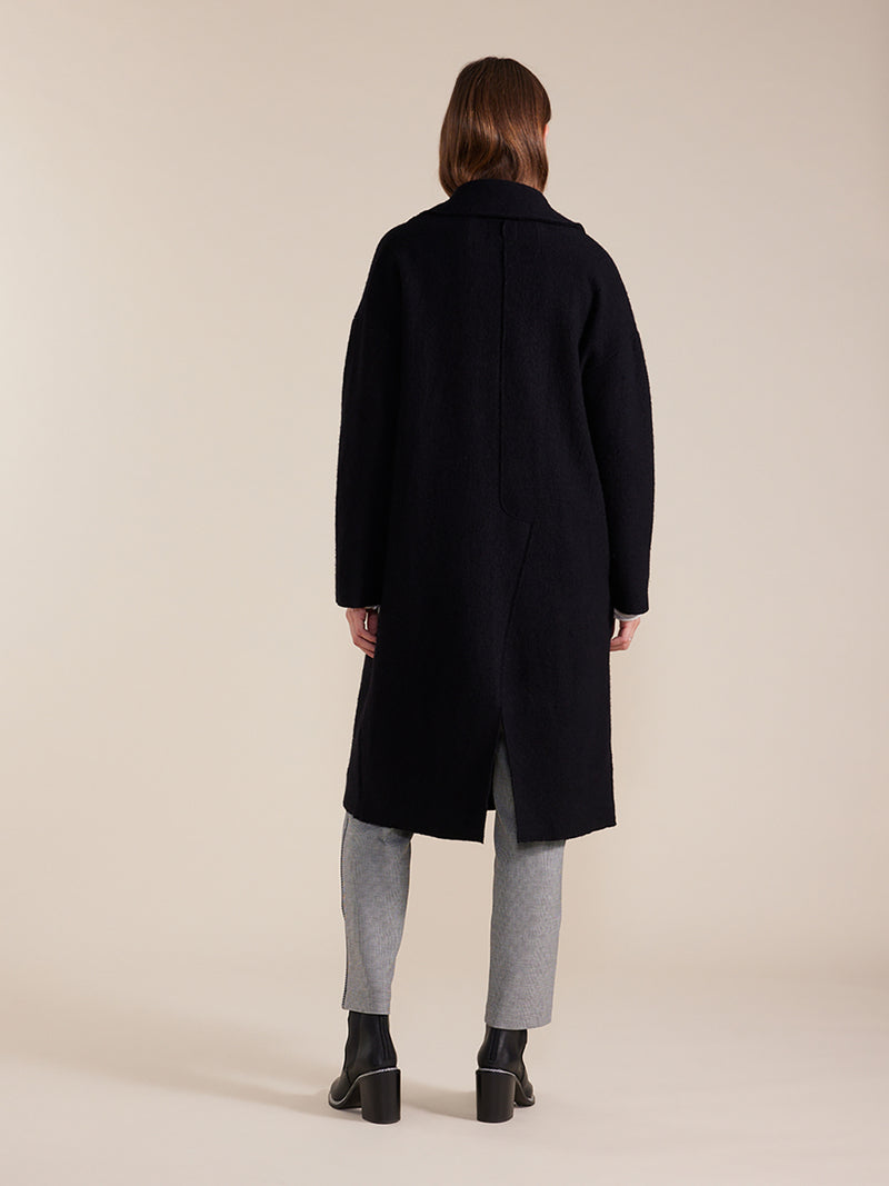 Marco Polo L/S Boiled Wool Coat YTMW43520