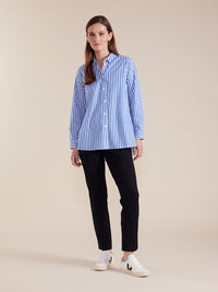 Marco Polo Long Sleeve Essential Stripe Shirt YTMW44638