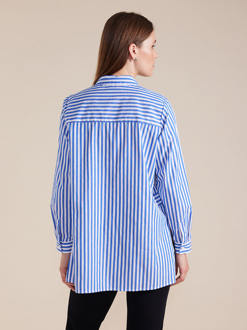 Marco Polo Long Sleeve Essential Stripe Shirt YTMW44638