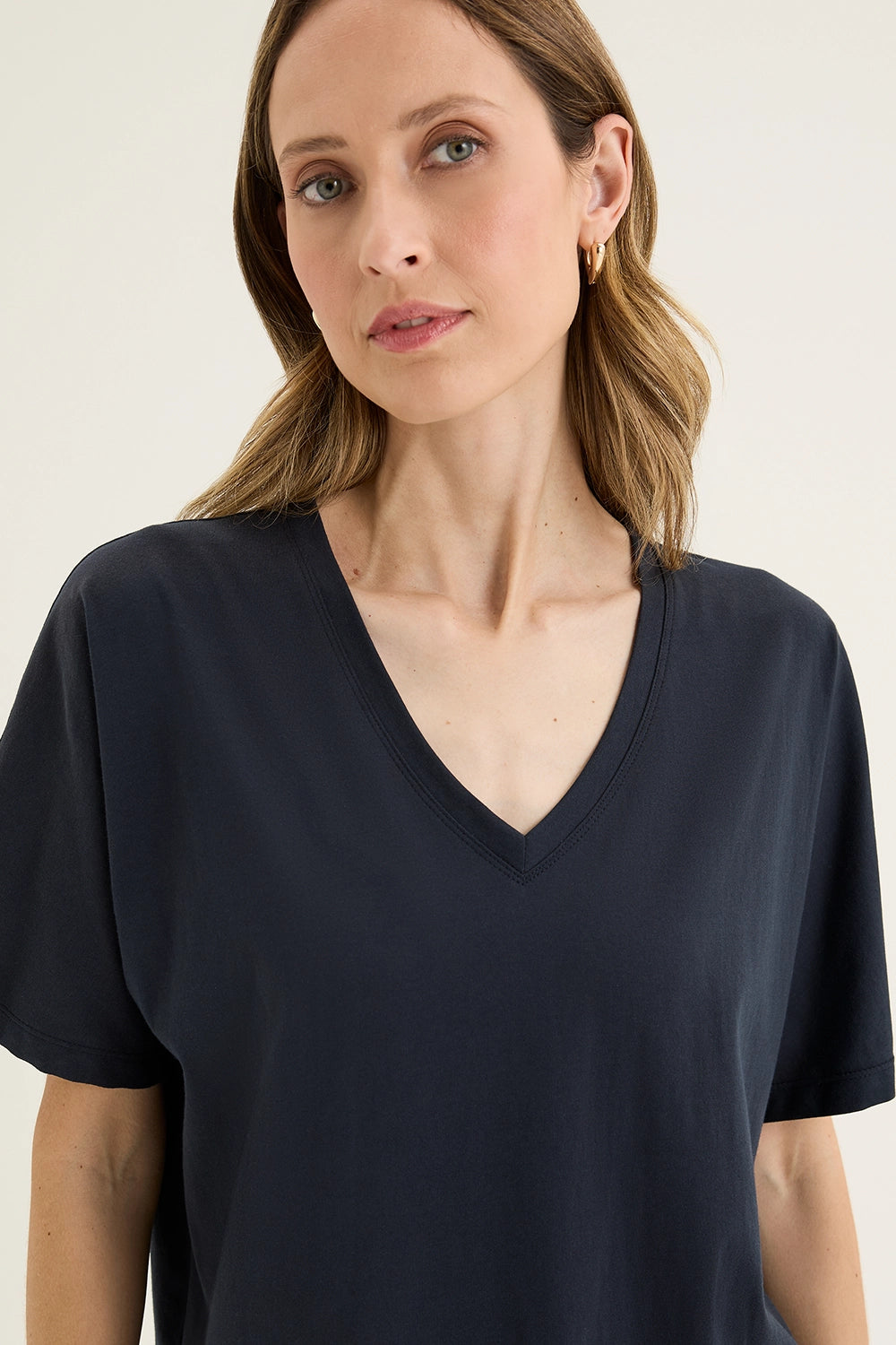 Yarra Trail Glass Tee in Navy YTWN3043