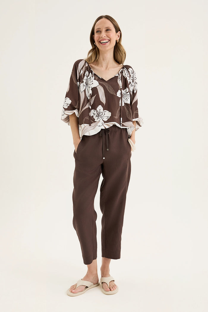 Yarra Trail Tirari Slim Pant in Espresso  YTWN8995