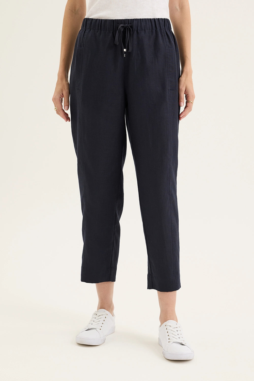 Yarra Trail Tirari Slim Pant in Navy YTWN8995