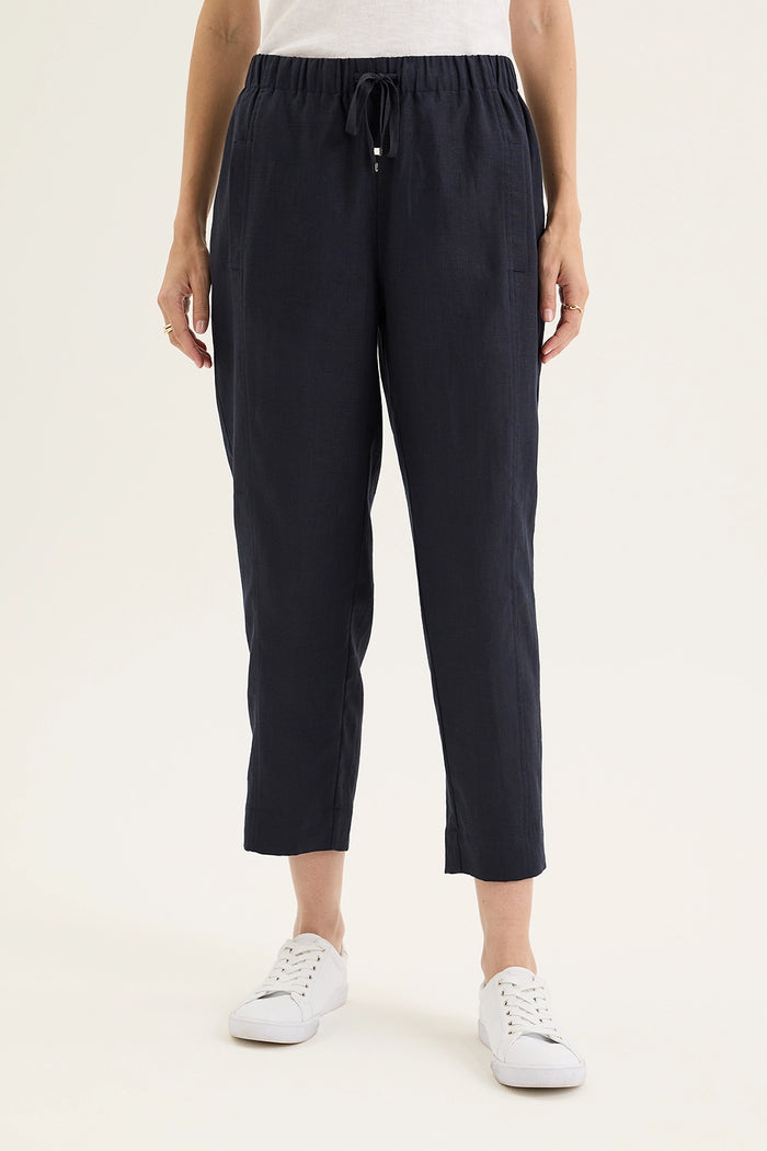 Yarra Trail Tirari Slim Pant in Navy YTWN8995