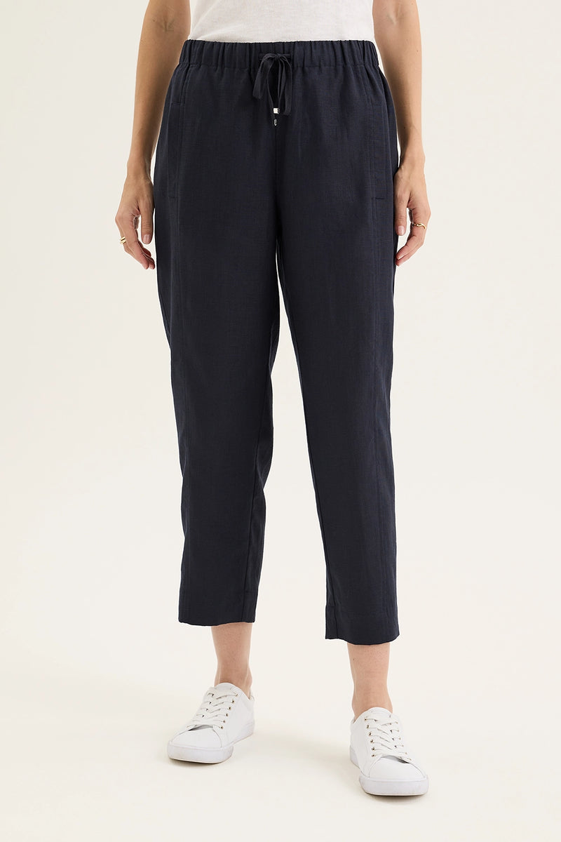 Yarra Trail Tirari Slim Pant in Navy YTWN8995