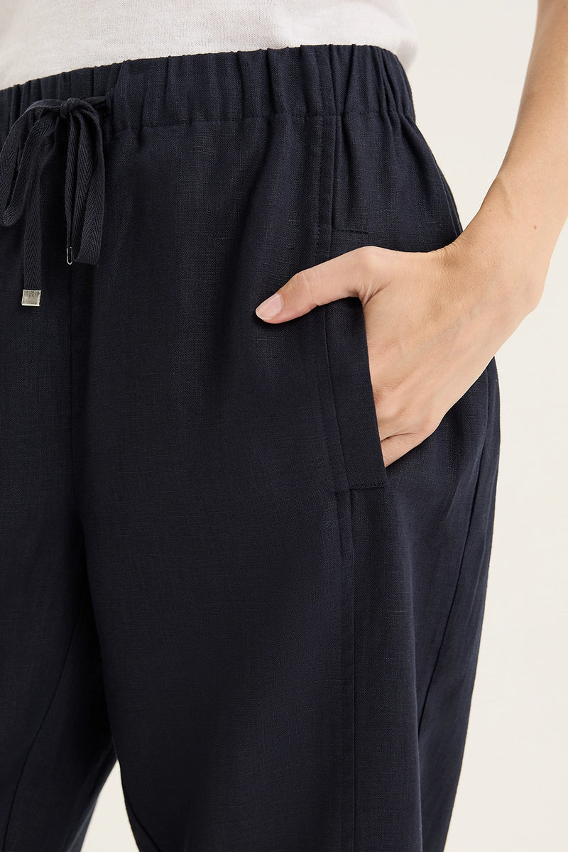 Yarra Trail Tirari Slim Pant in Navy YTWN8995