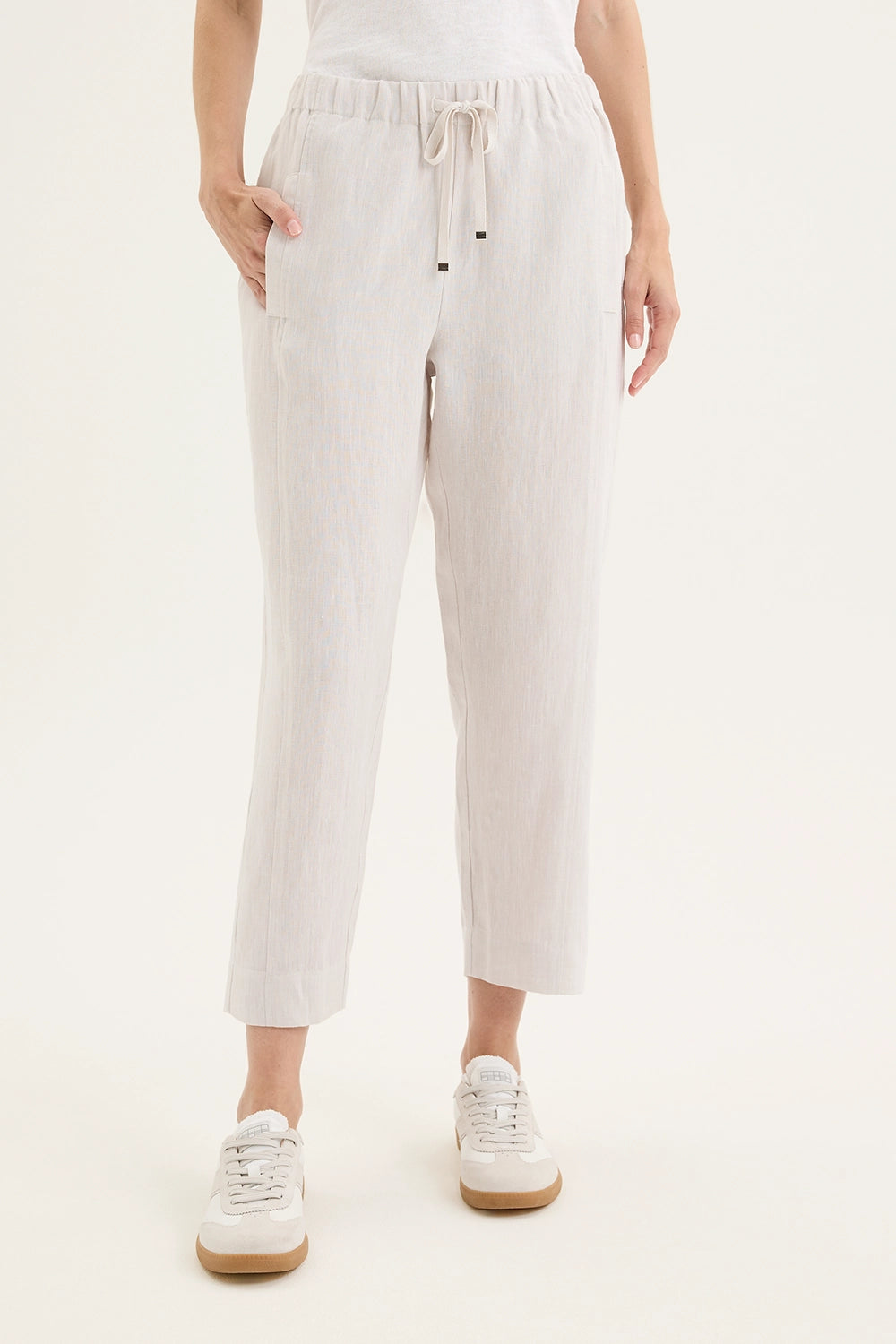 Yarra Trail Tirari Slim Pant in Twine YTWN8995