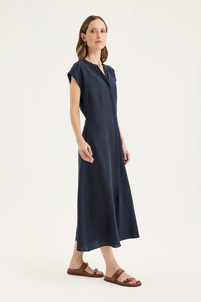 Yarra Trail Bodhi Dress in Navy YTWN9630