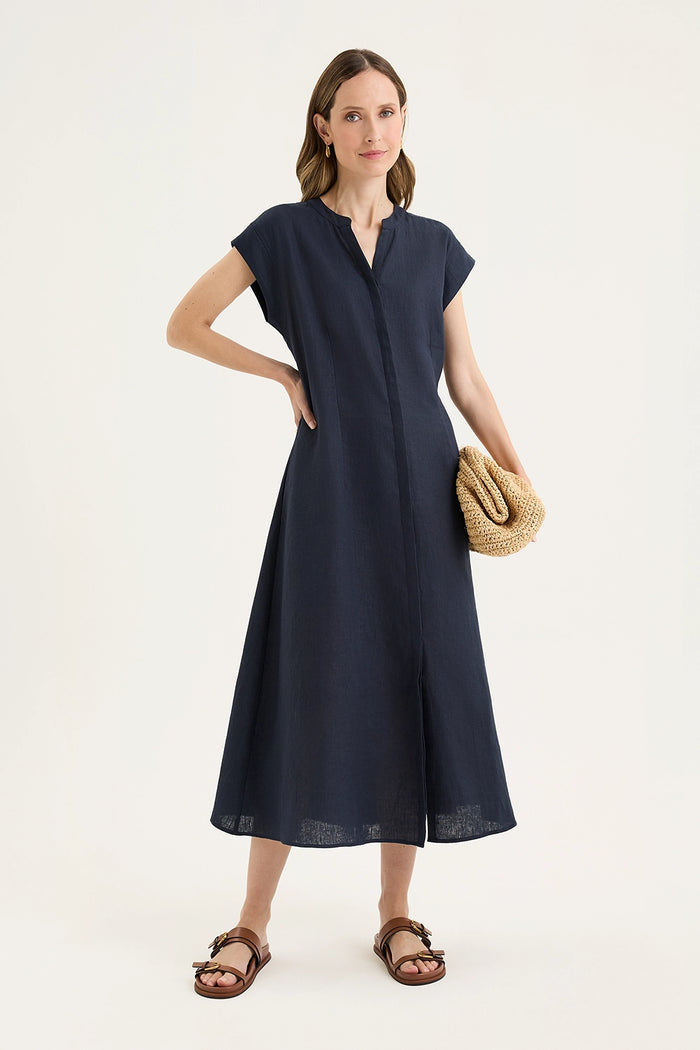 Yarra Trail Bodhi Dress in Navy YTWN9630