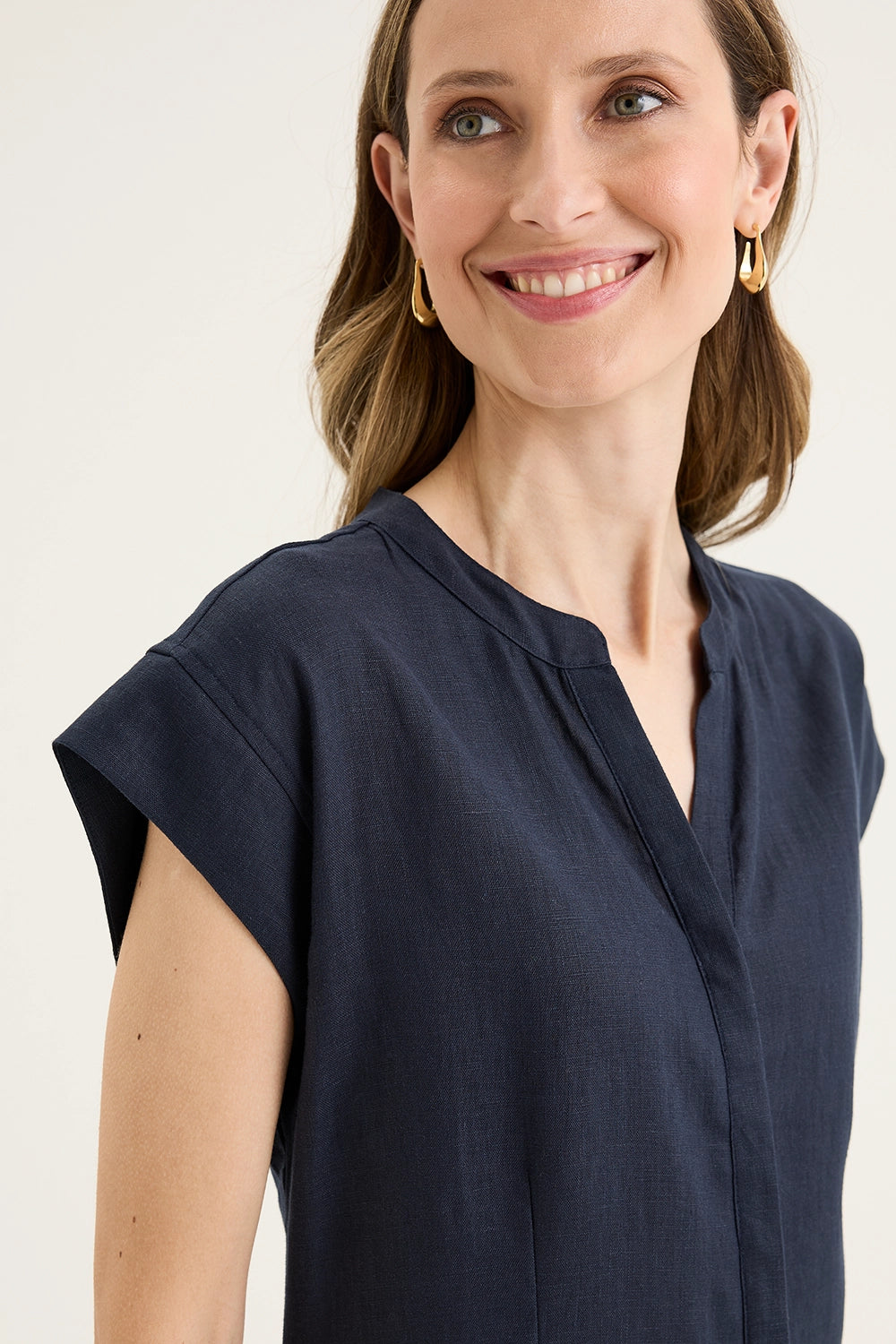 Yarra Trail Bodhi Dress in Navy YTWN9630