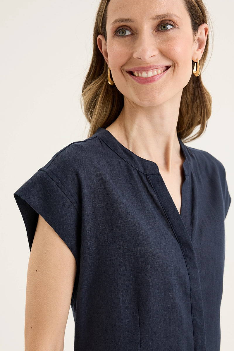 Yarra Trail Bodhi Dress in Navy YTWN9630