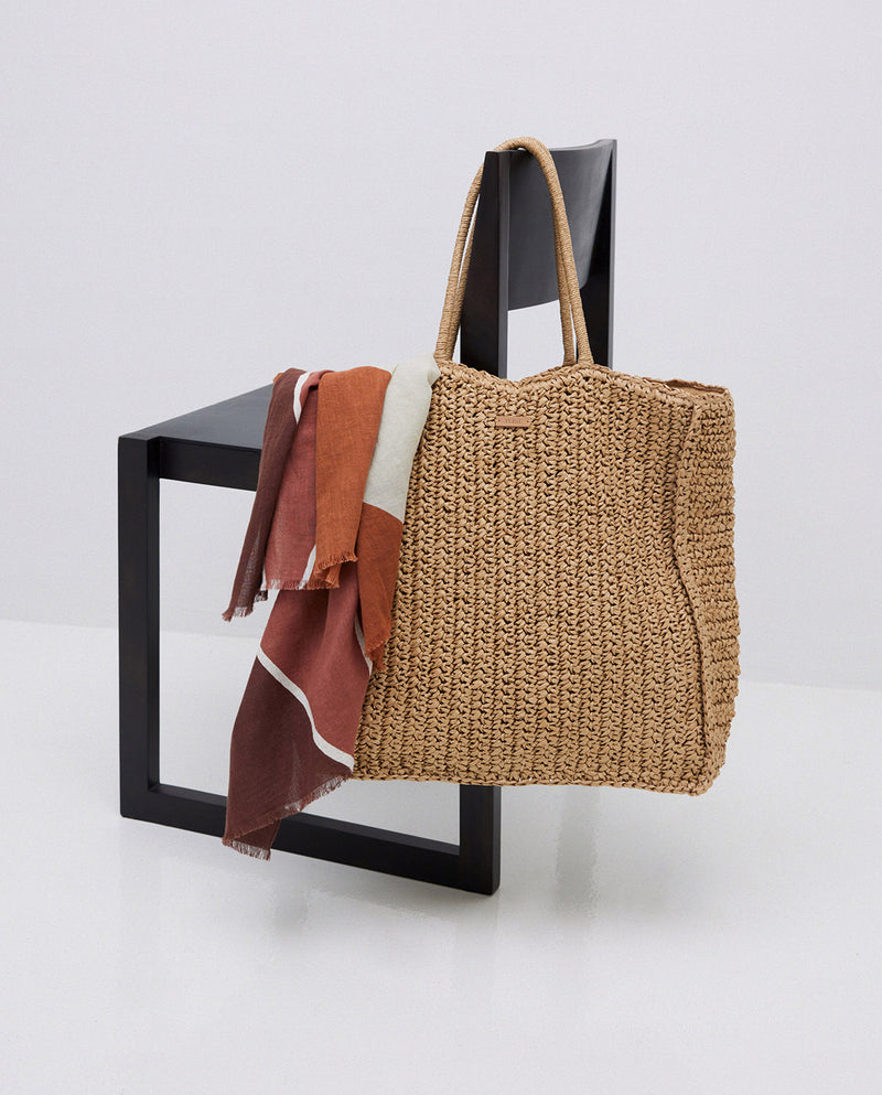 Yerse Straw Shopper Bag 42936Ys