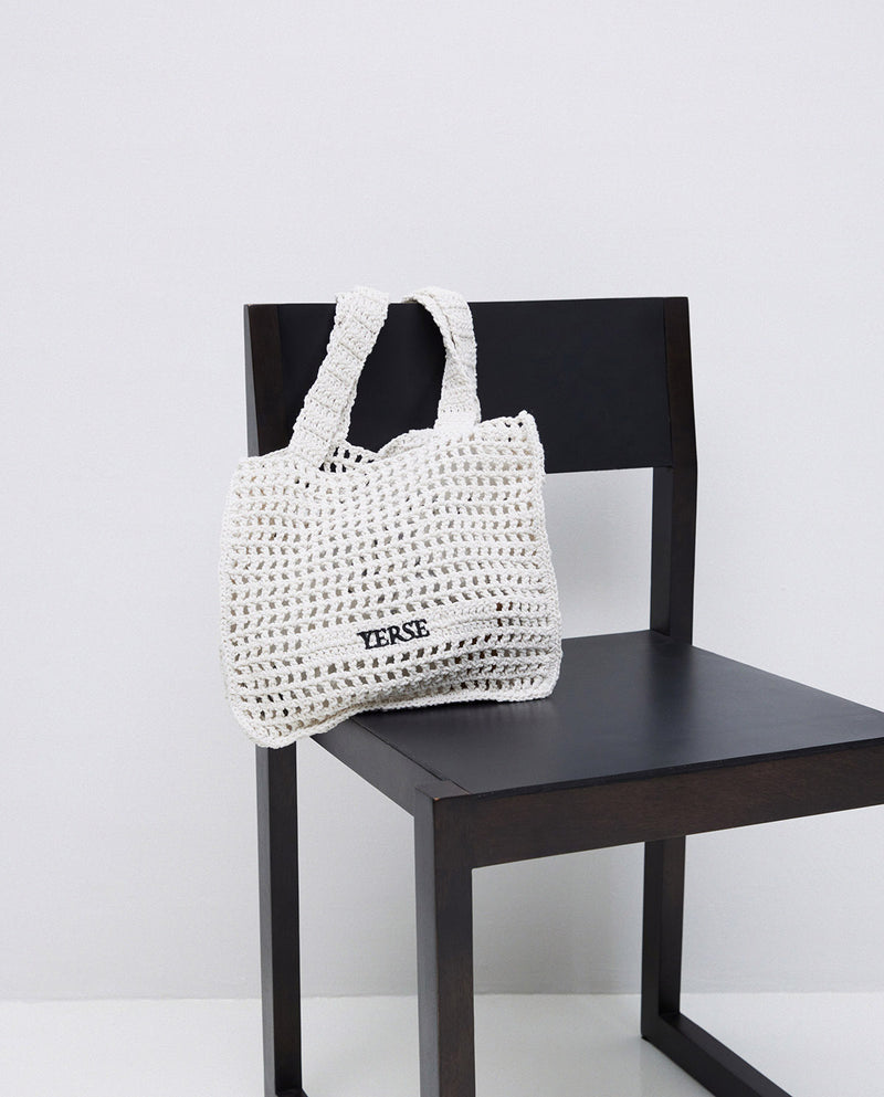 Yerse Handmade Bag in Ecru 42970Ys