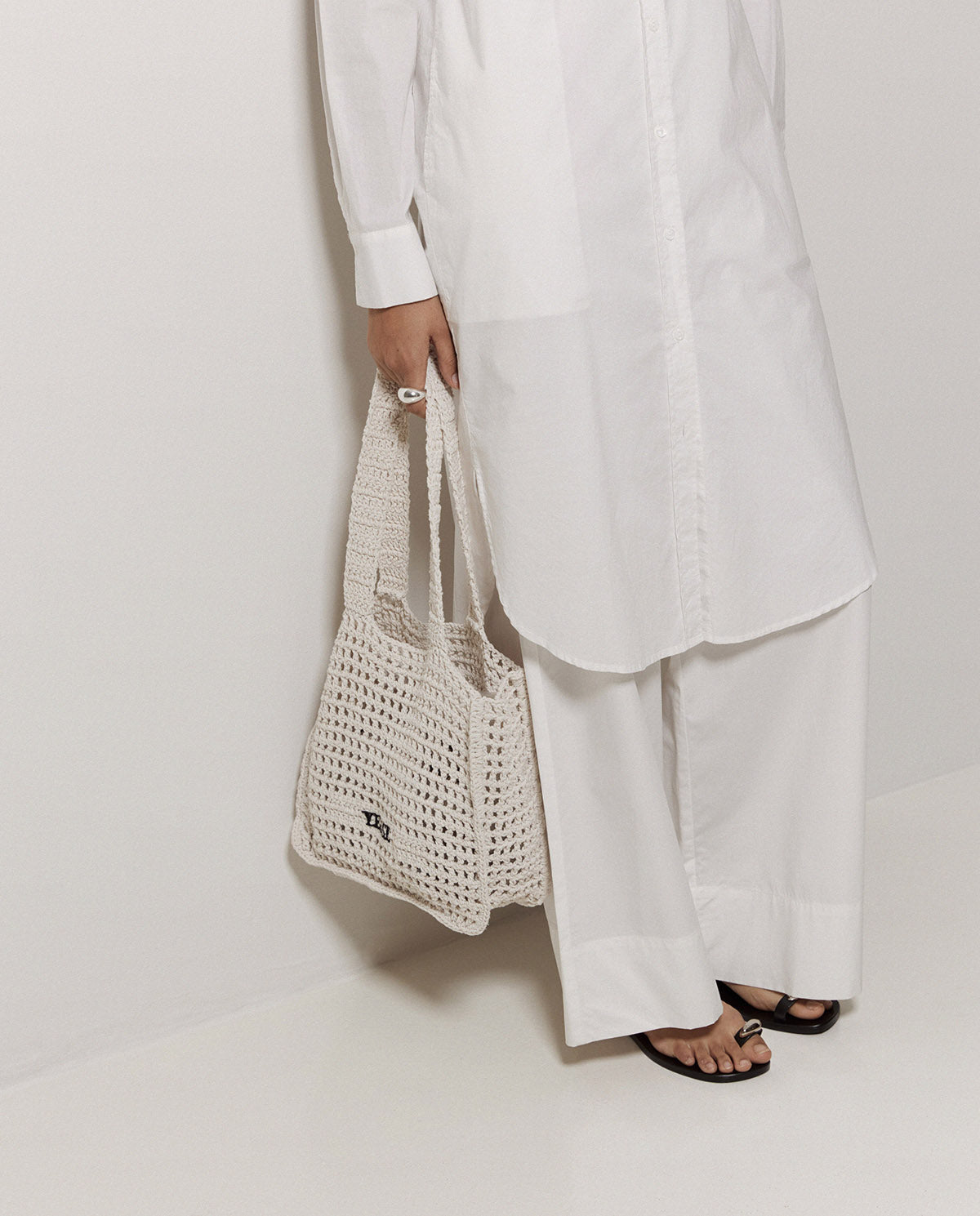 Yerse Handmade Bag in Ecru 42970Ys