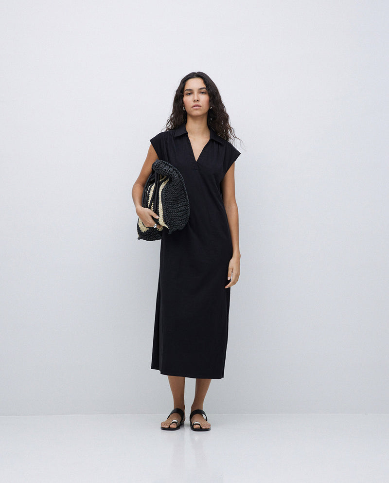 Yerse Striped Shopper Bag 42936Ys