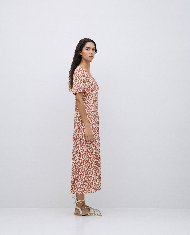 Yerse S/Sleeve Printed Dress 42825Ys