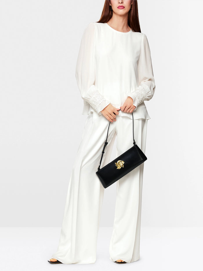 Marc Cain Rethink Together flowing blouse ZG 51.04 W90 - Pre-Order November Delivery