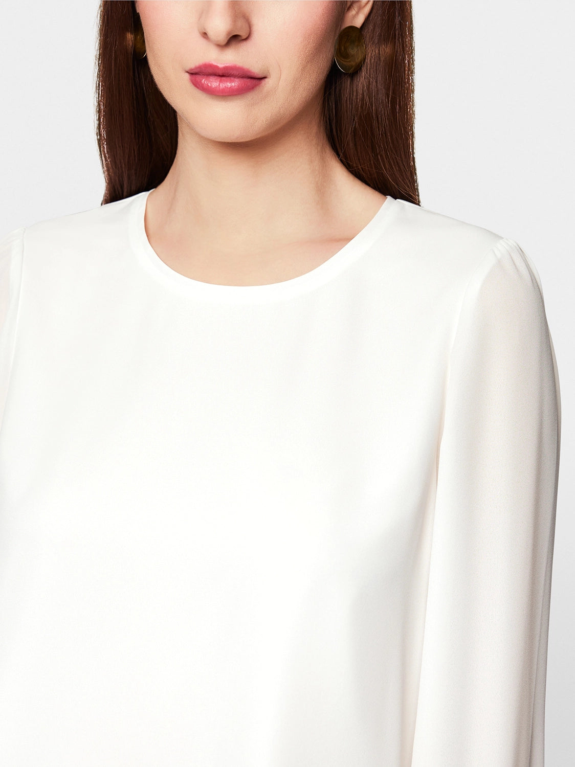 Marc Cain Rethink Together flowing blouse ZG 51.04 W90 - Pre-Order November Delivery