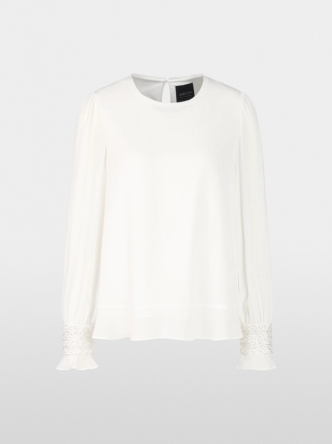 Marc Cain Rethink Together flowing blouse ZG 51.04 W90 - Pre-Order November Delivery