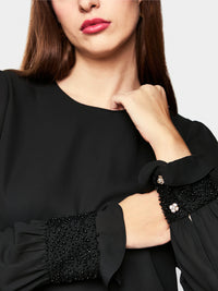 Marc Cain Rethink Together flowing blouse ZG 51.04 W90 - Pre-Order November Delivery