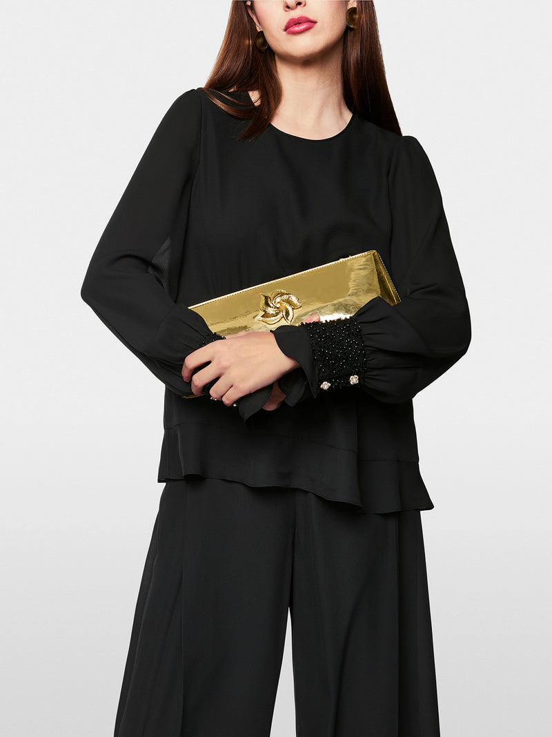 Marc Cain Rethink Together flowing blouse ZG 51.04 W90 - Pre-Order November Delivery