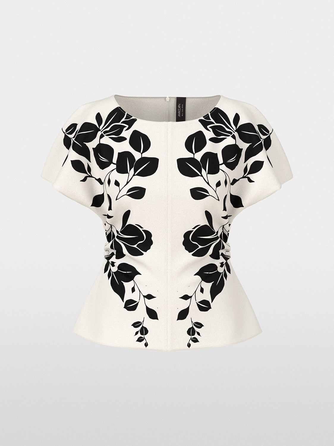 Marc Cain Elegant blouse with floral print ZG 51.05 W11 - Pre-Order November Delivery