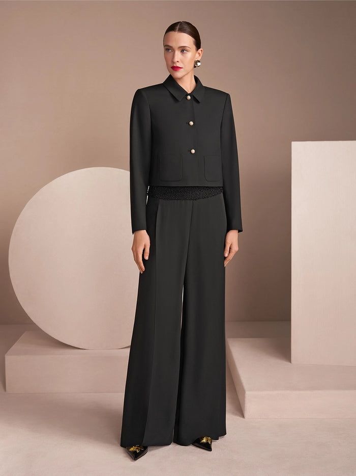 Marc Cain WOLIN wide trousers ZG 81.05 W90 - Pre-Order November Delivery