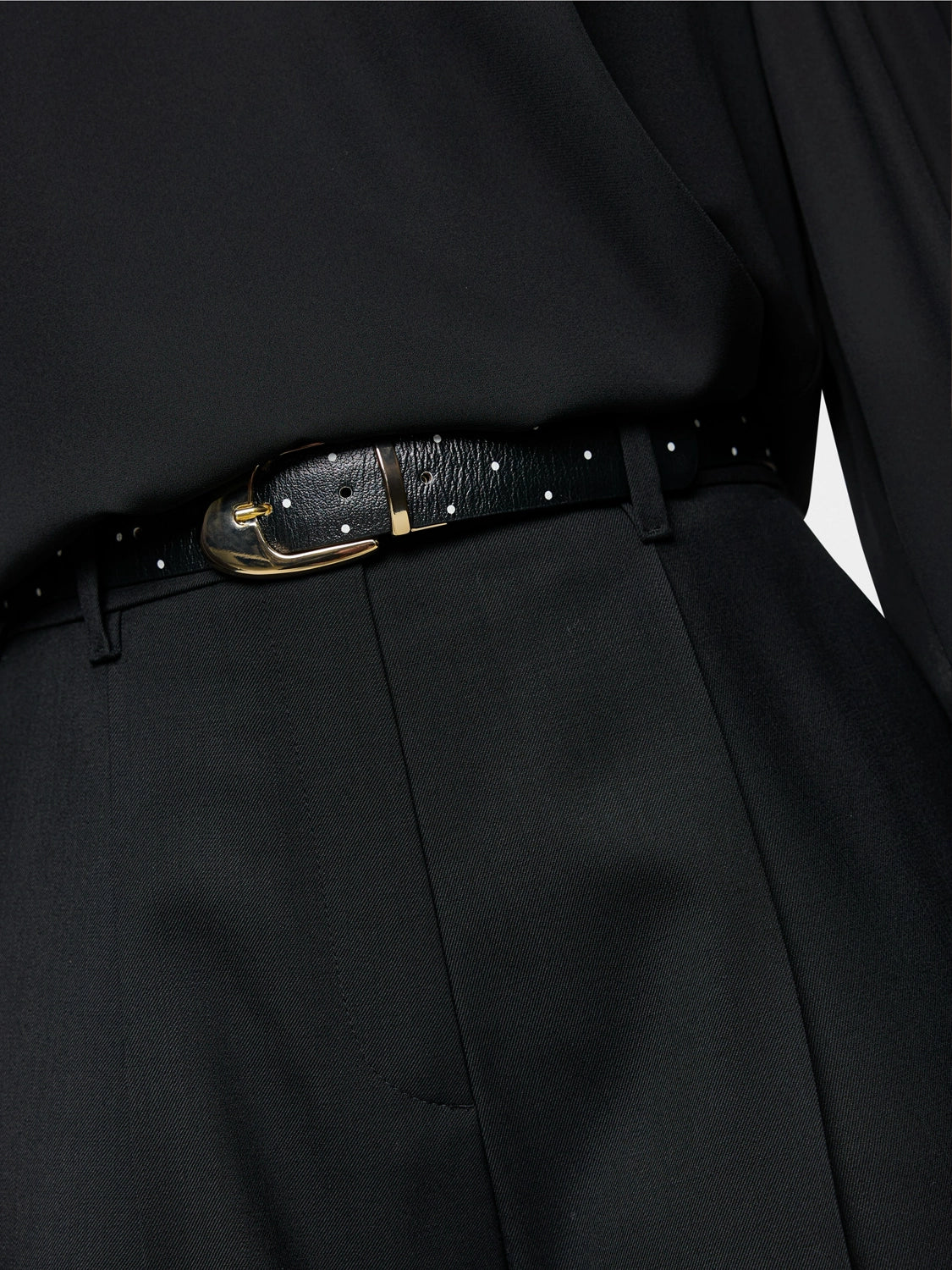 Marc Cain Leather belt with polka dot pattern ZG G1.01 L03 - Pre-Order November Delivery