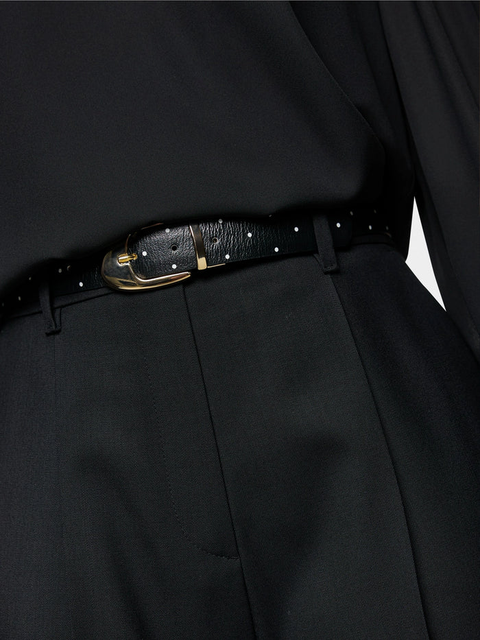 Marc Cain Leather belt with polka dot pattern ZG G1.01 L03 - Pre-Order November Delivery