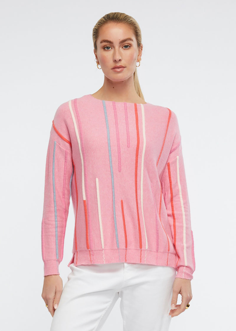 Zaket & Plover Ottoman Stripe Jumper ZP6126