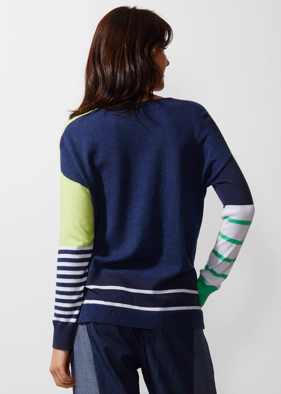 Zaket & Plover Intarsia Squares Jumper Zp6609