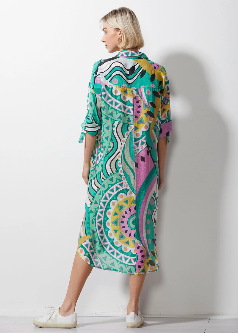 Zaket & Plover Amalfi Shirt Dress Zp6638