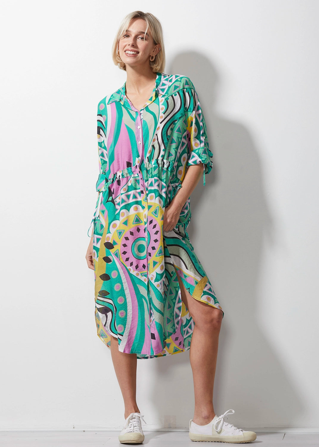 Zaket & Plover Amalfi Shirt Dress Zp6638