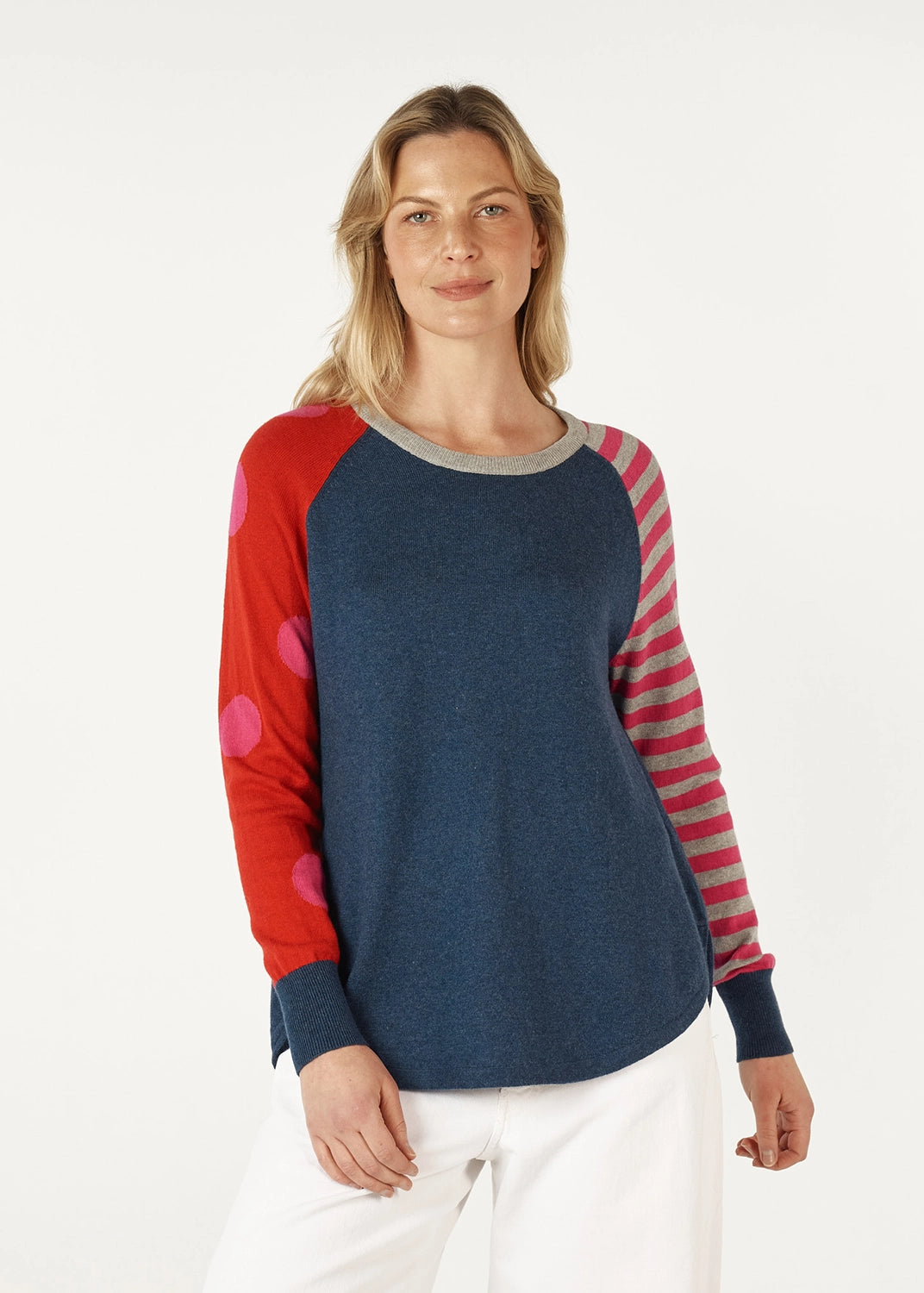 Zaket & Plover Spot and Stripe Crew ZP7137