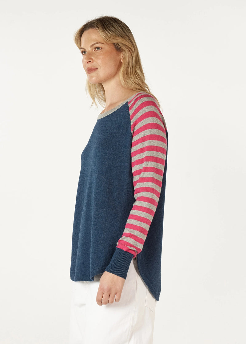 Zaket & Plover Spot and Stripe Crew ZP7137