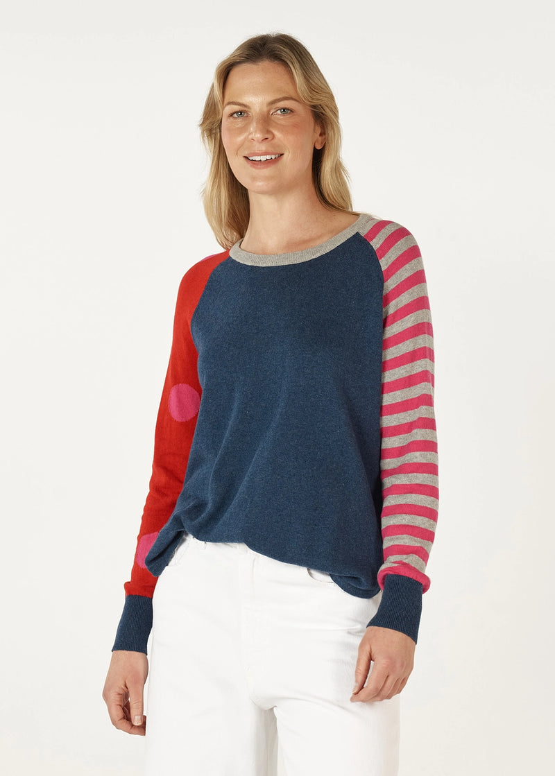 Zaket & Plover Spot and Stripe Crew ZP7137