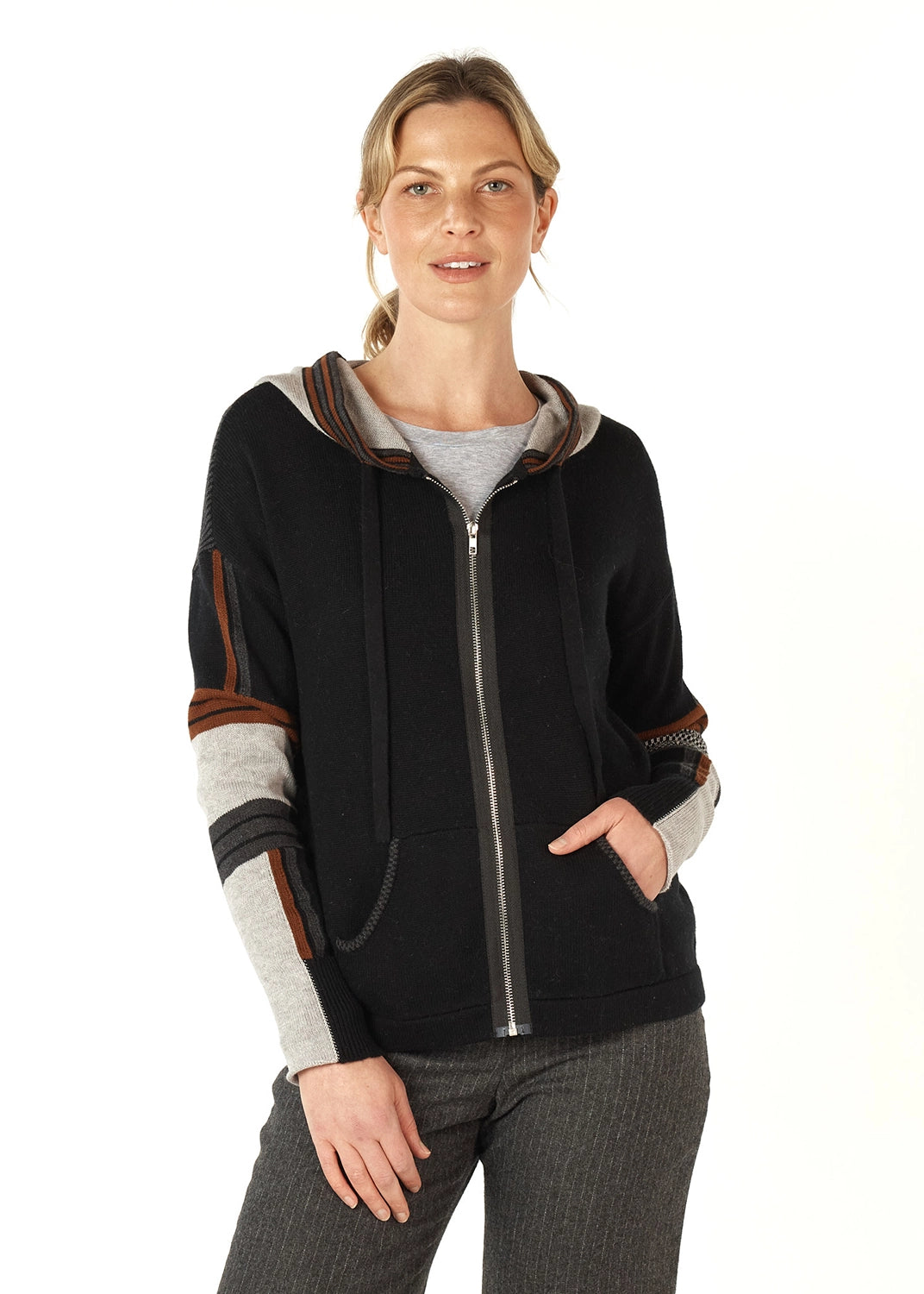 Zaket & Plover Multi Media Hoodie ZP7143