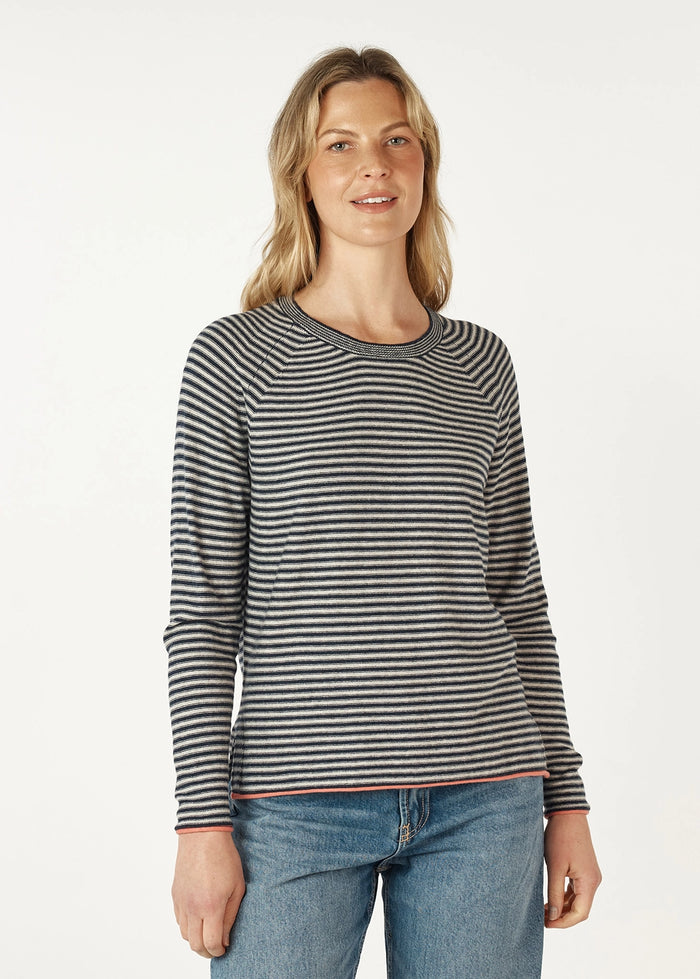 Zaket & Plover Essential Stripe Crew ZP7147