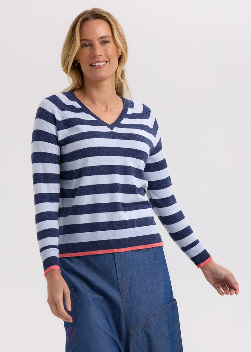 Zaket & Plover Essential Stripe V ZP7701