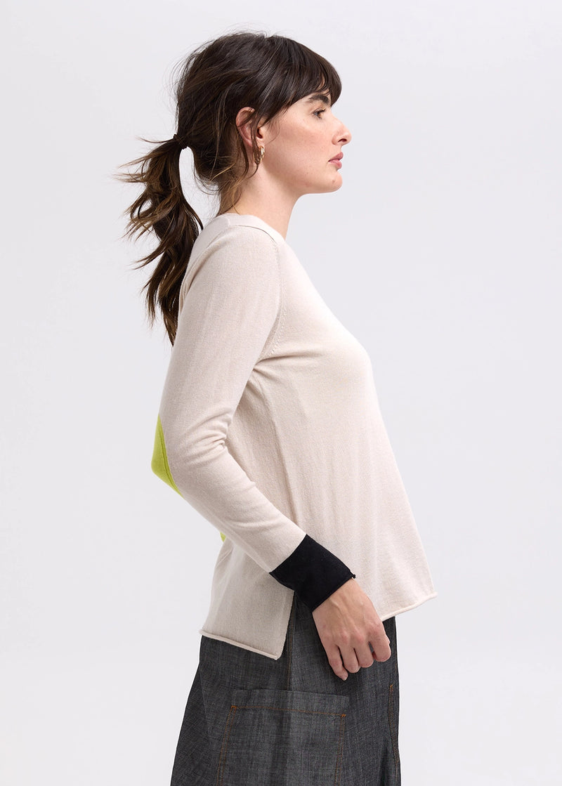 Zaket & Plover Elbow Patch Jumper ZP7707