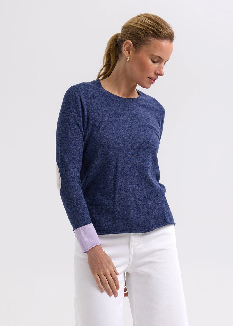 Zaket & Plover Elbow Patch Jumper ZP7707