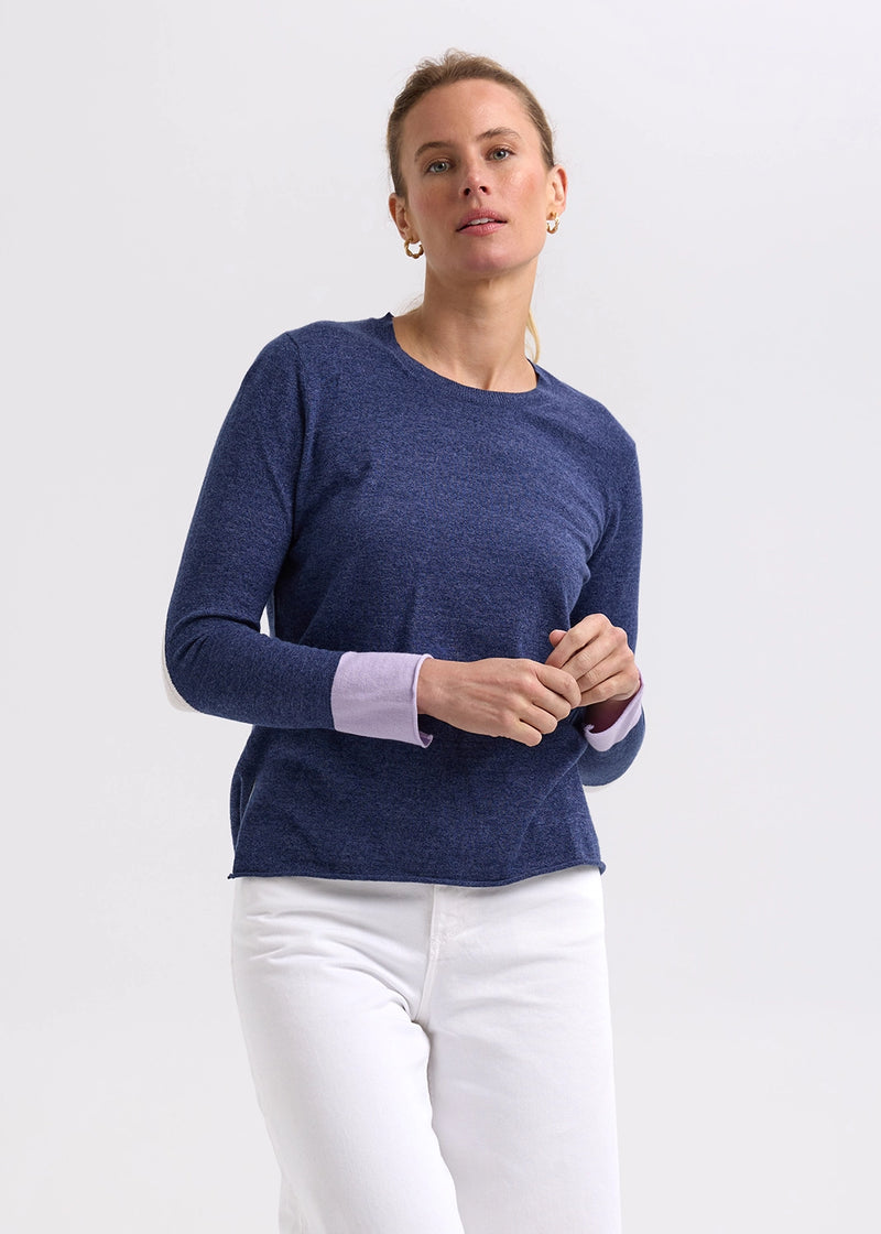 Zaket & Plover Elbow Patch Jumper ZP7707