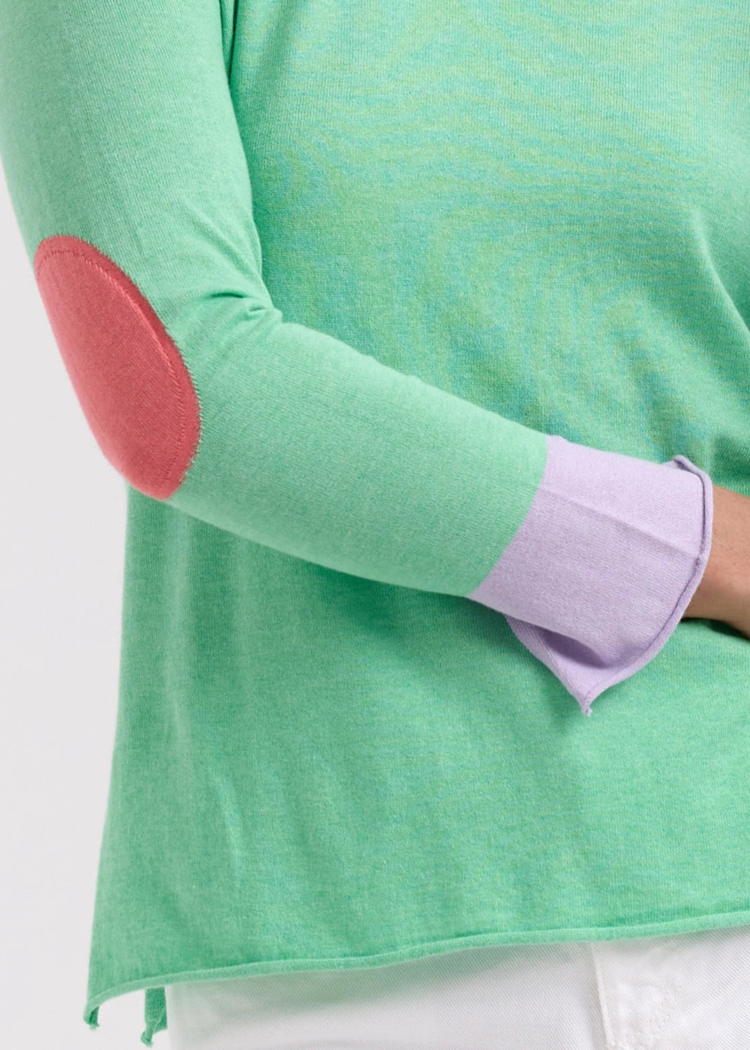 Zaket & Plover Elbow Patch Jumper ZP7707