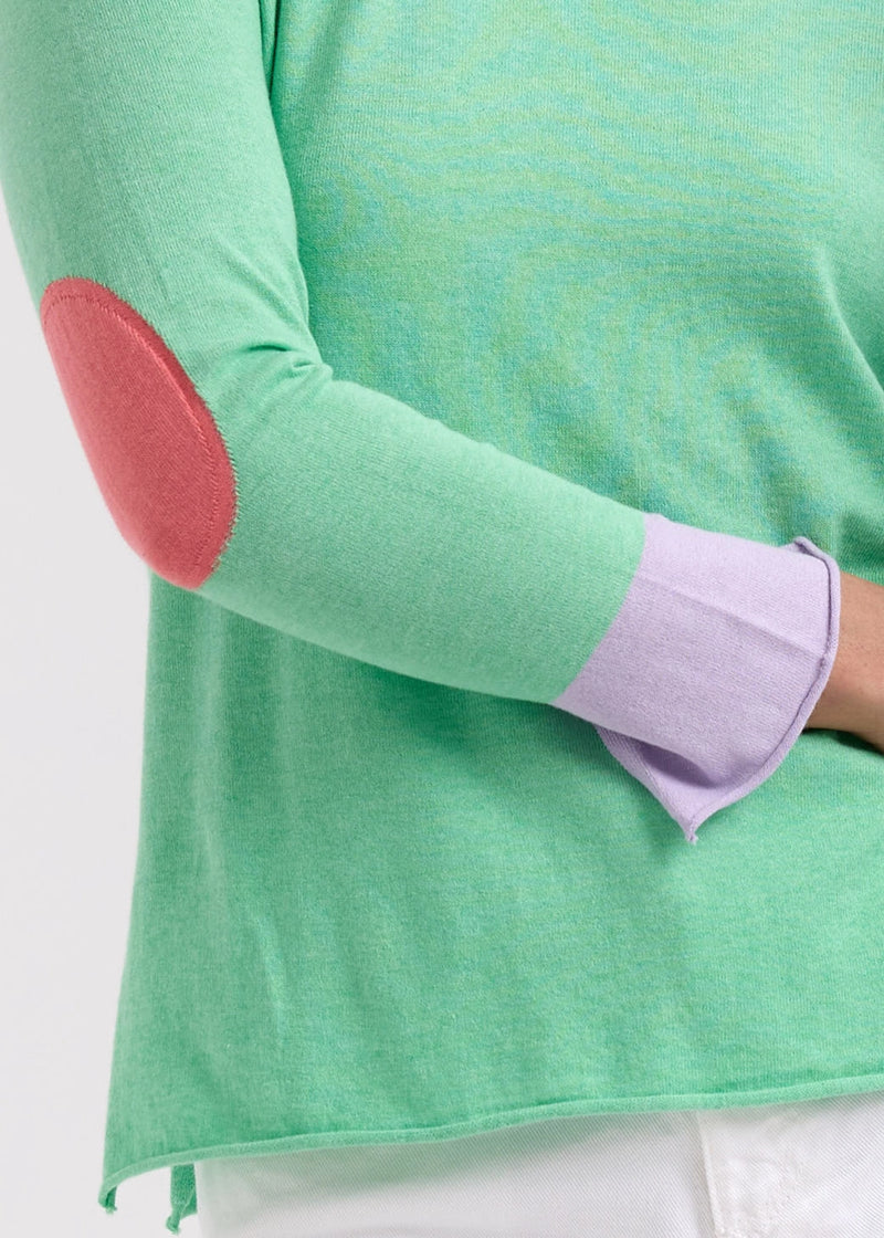 Zaket & Plover Elbow Patch Jumper ZP7707