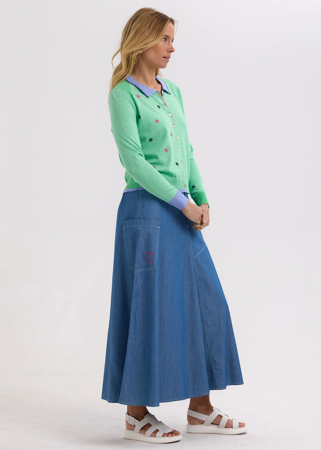 Zaket & Plover Blossoms Handwork Cardigan ZP7708