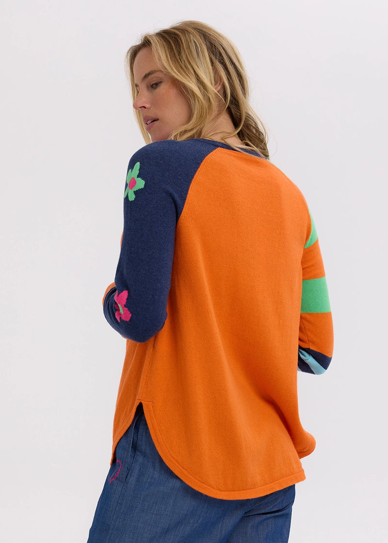Zaket & Plover My Happy Jumper in Cumquat ZP7710