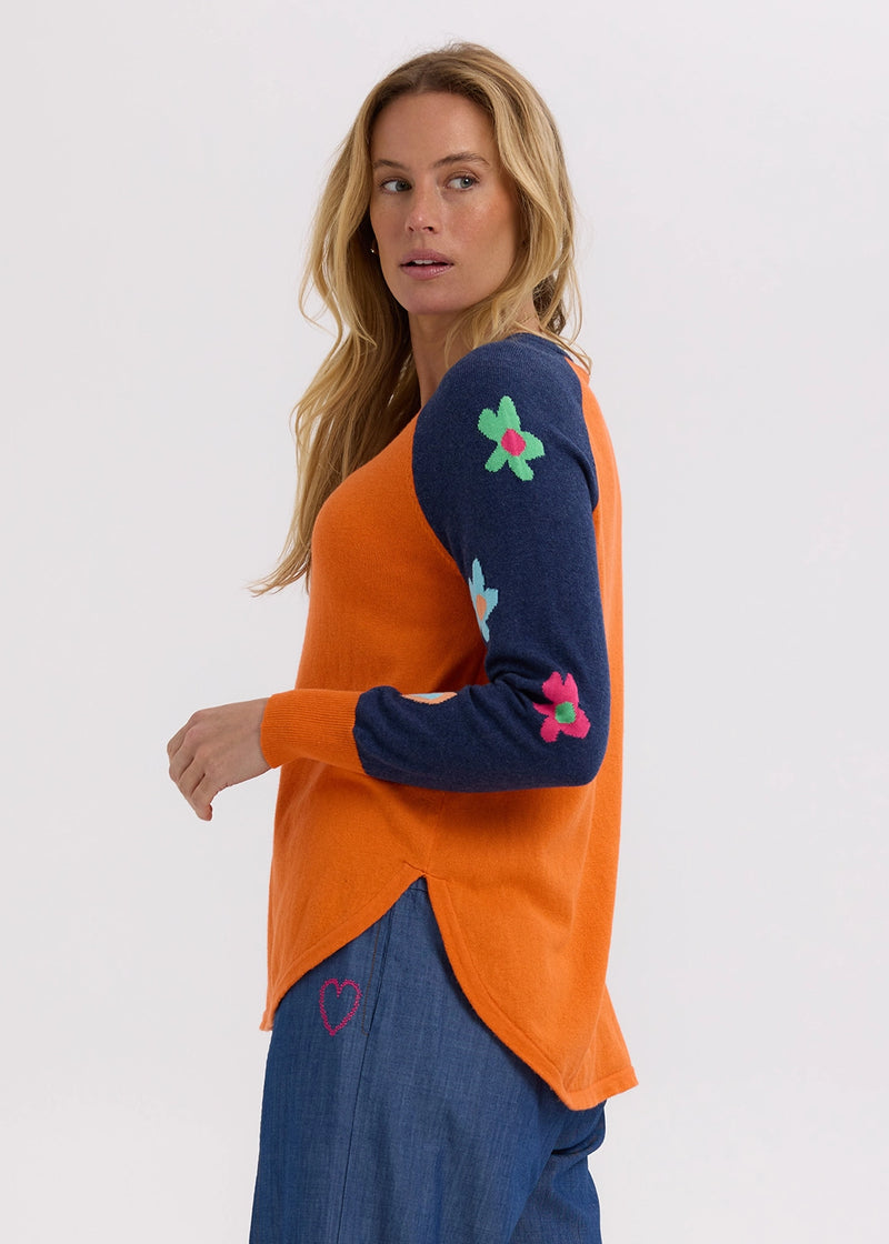 Zaket & Plover My Happy Jumper in Cumquat ZP7710