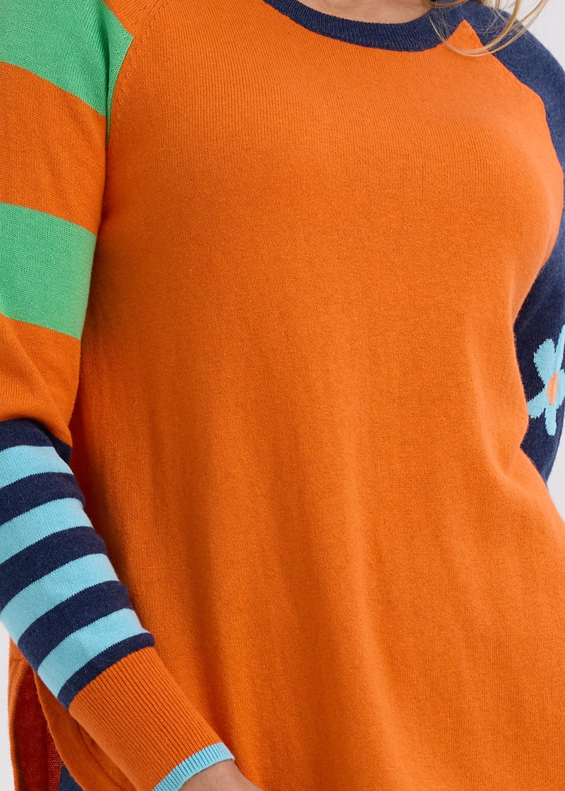 Zaket & Plover My Happy Jumper in Cumquat ZP7710